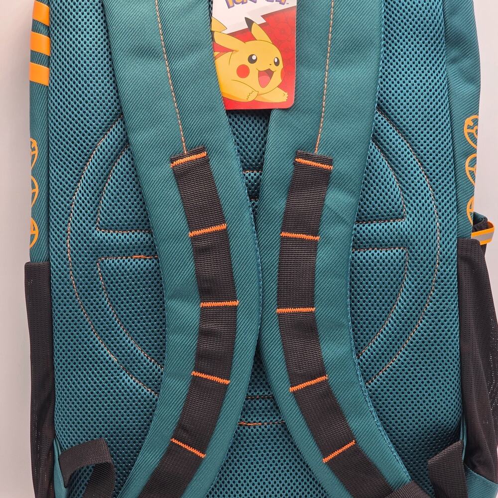 Pokemon Embroidered Charizard Backpack with Coin Purse New - Picture 6 of 7